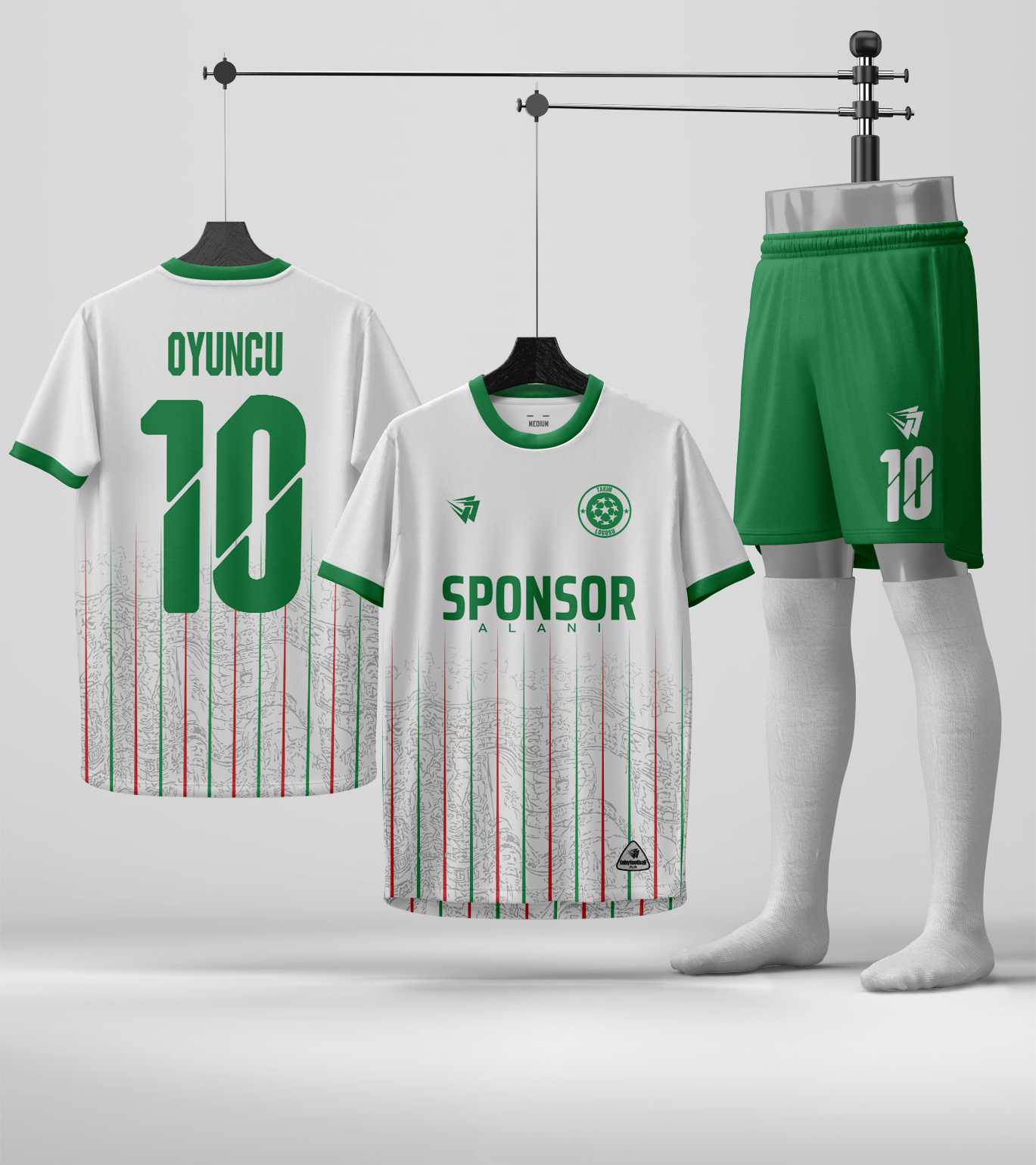 Amed Spor 24-25 Halısaha Forması forma, şort ve çorap seti