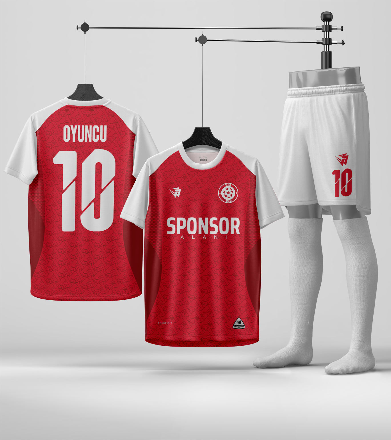 Arsenal 001 Halısaha Futbol Forma forma, şort ve çorap seti